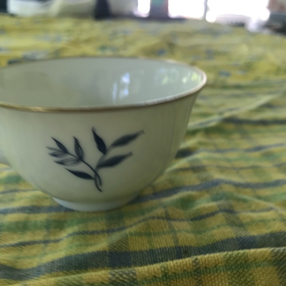 ALP LIDKOPING Cup and saucers - set of five antique, Sweden. - Picture 9 of 14